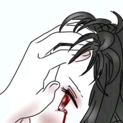 高清病态暗黑系列的丧系情头动漫 丧系cp情头
