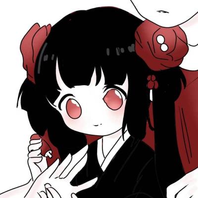 有点恐怖血腥的丧气头像动漫情侣图片 丧气动漫情侣头像高清