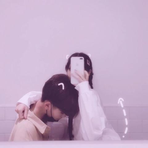 超清好看有意境两人两张的qq情侣头像 意境情侣头像两人两张