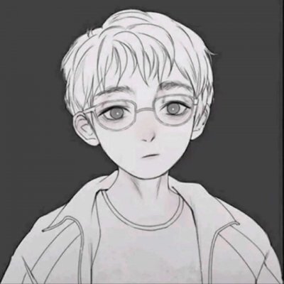 高清好看简单的情侣漫画qq头像一对两张图片 qq头像情侣漫画两张