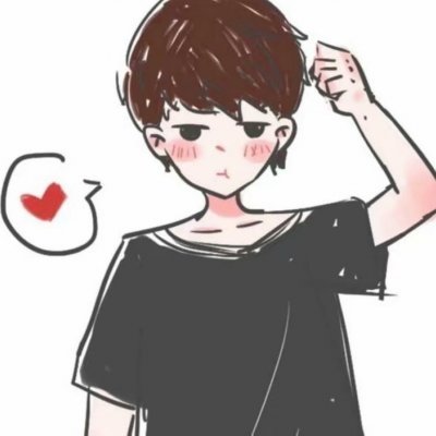 高清好看简单的情侣漫画qq头像一对两张图片 qq头像情侣漫画两张