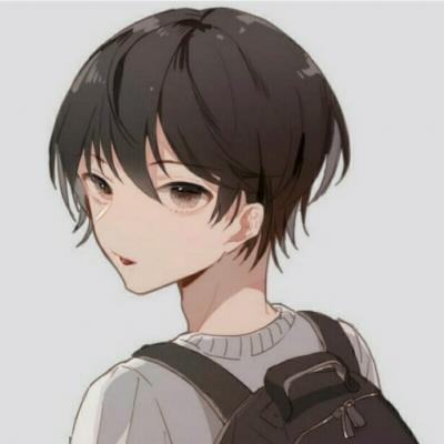 情头卡通一男一女两张,高清帅气的帅气的情侣头像两张动漫图片