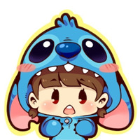 史迪仔情侣头像图片大全,呆萌可爱的史迪仔头像情侣一对两张