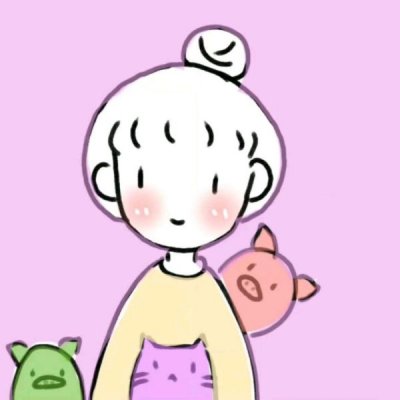 简单卡通情侣头像一男一女,高清好看的简单卡通一男一女情头