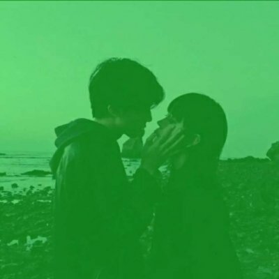 qq情侣头像绿色系,高清好看的绿色系qq情侣头像一对两张