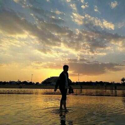落日夕阳情侣头像,高清唯美好看的夕阳情侣头像一对两张