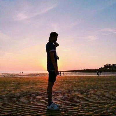 落日夕阳情侣头像,高清唯美好看的夕阳情侣头像一对两张