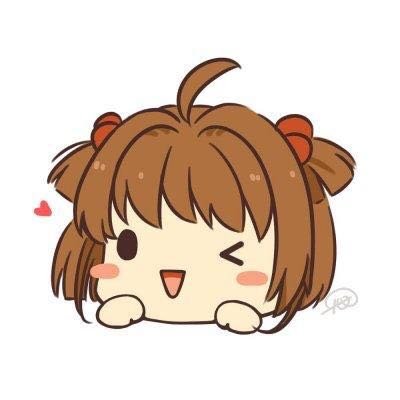 女生卡通团头,高清可爱卡通的女生同一系列多人头像图片
