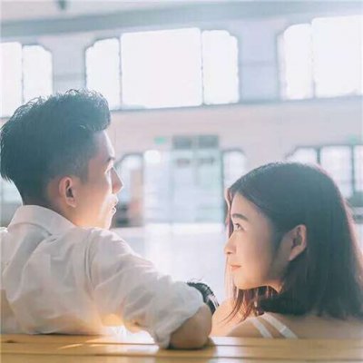 小清新情侣头像两张一对,高清小清新风格的双人二张情侣头像图片
