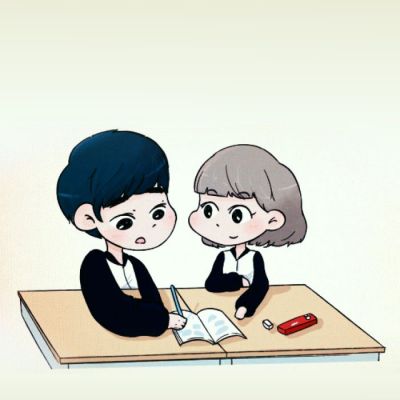 好看恩爱温馨的情侣高清头像漫画 温馨情侣头像