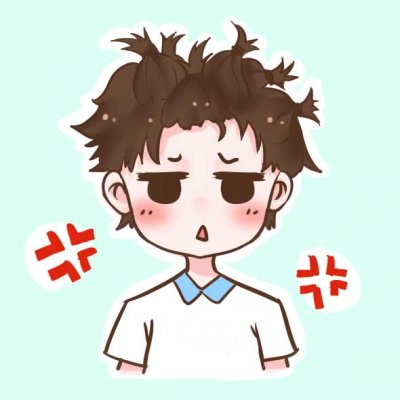 高清可爱的呆萌情侣头像一男一女 呆萌动漫情侣头像卡通