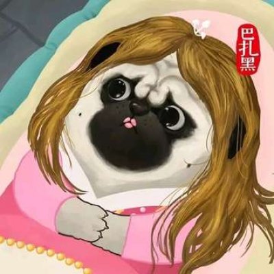 高清好看的网红吾皇和巴扎黑情头图片 吾皇巴扎黑情侣头像