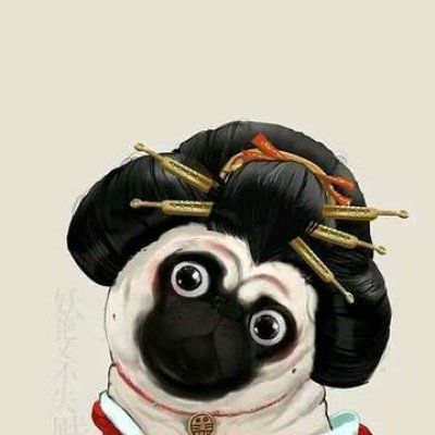 高清好看的网红吾皇和巴扎黑情头图片 吾皇巴扎黑情侣头像