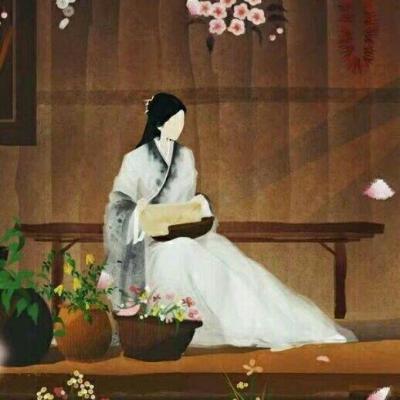 高清好看的古风古韵唯美情侣头像图片 高清情头古风一男一女