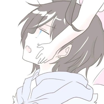 高清好看的漫画情头一对两张图片 漫画情头可爱