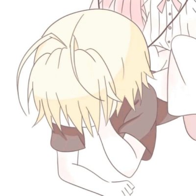 高清好看的漫画情头一对两张图片 漫画情头可爱