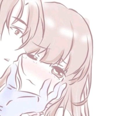 高清好看的漫画情头一对两张图片 漫画情头可爱
