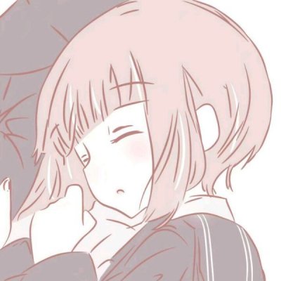高清好看的漫画情头一对两张图片 漫画情头可爱