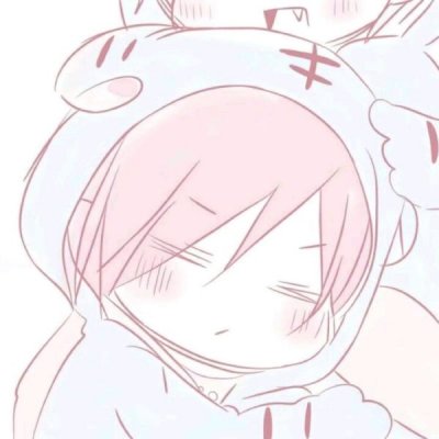 高清好看的漫画情头一对两张图片 漫画情头可爱