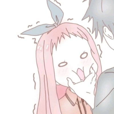 高清好看的漫画情头一对两张图片 漫画情头可爱