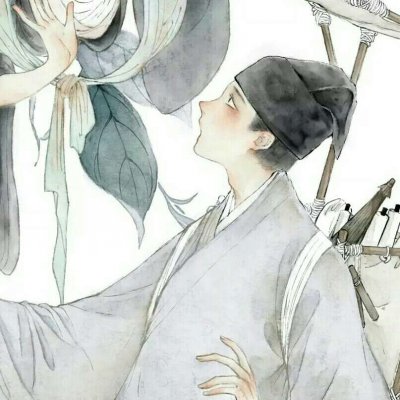 高清好看的唯美古风情侣头像一对两张图片 唯美古风情侣头像一对