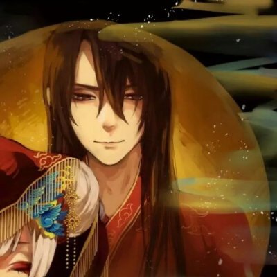 高清好看的QQ古风情侣头像一对两张图片 qq古风情侣头像一对