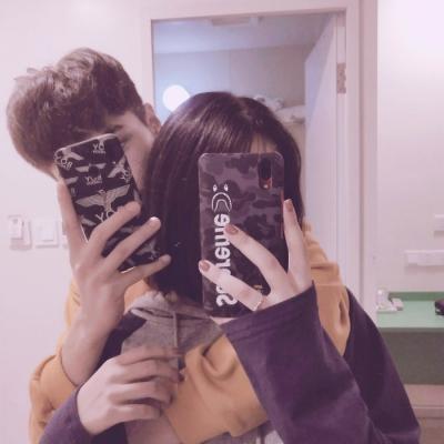 高清好看的双人情侣头像秀恩爱一对两张 男女秀恩爱情侣头像