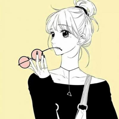 高清好看的情头简单手绘图片 情头简约手绘