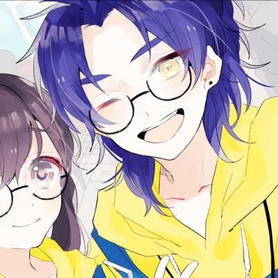 高清好看的二次元情头一左一右图片 动漫情头一左一右两张