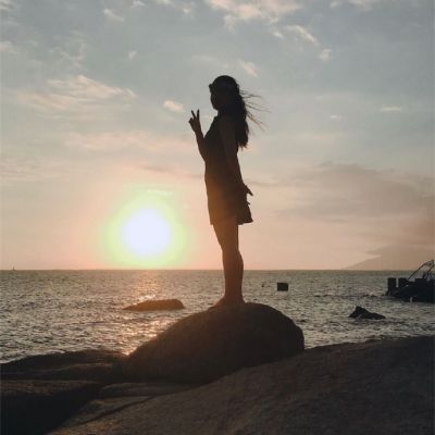 高清好看的情侣一男一女头像背影唯美图片 情侣唯美头像背影