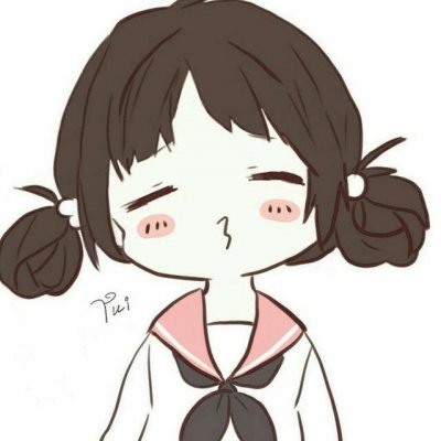 高清好看的情侣头像二次元呆萌蠢萌 二次元蠢萌情侣头像