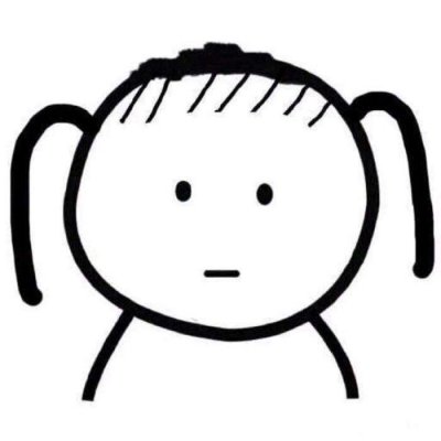 高清好看的情侣简笔画图片头像一男一女 简笔画情头一男一女