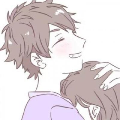 高清好看的一对两张漫画情侣头像图片 漫画情头一对两张