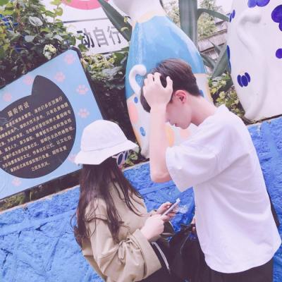 高清好看小清新风格的唯美清纯情侣头像 小清新情头像唯美清纯