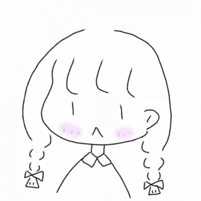 高清好看的爱小女孩简笔画头像图片 简笔画可爱小女孩头像