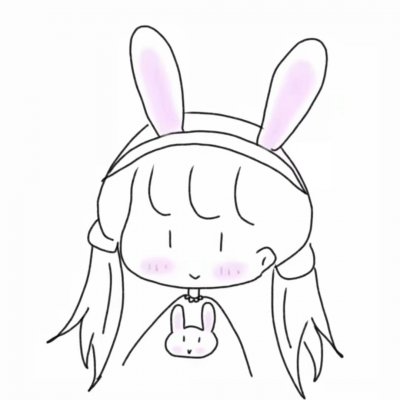 高清好看的爱小女孩简笔画头像图片 简笔画可爱小女孩头像