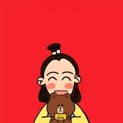 高清好看的情侣qq头像卡通呆萌图片 qq头像情侣卡通可爱