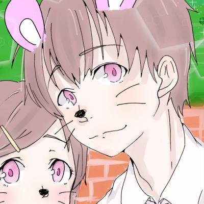 高清甜蜜幸福的二次元情头图片 二次元动漫情头
