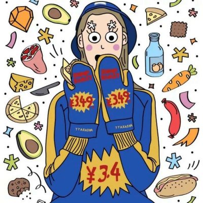高清可爱的搞怪卡通情侣头像图片 搞怪情侣头像一男一女