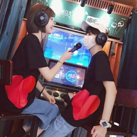 高清好看的潮流时尚快手情侣头像图片 480x480快手情侣头像