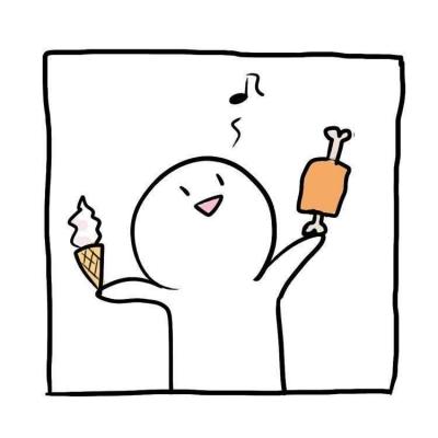 高清好看的手绘简约卡通可爱头像图片 情侣头像手绘简约萌