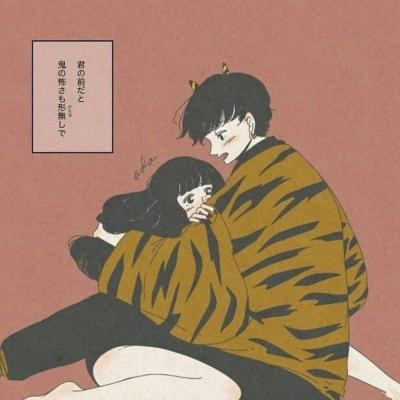高清温暖的二次元暖心情侣头像 暖心漫画情侣头像
