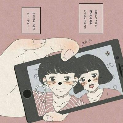 高清温暖的二次元暖心情侣头像 暖心漫画情侣头像