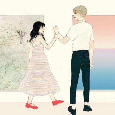 高清好看的清新唯美动漫情侣头像图片 情侣头像唯美清新动漫