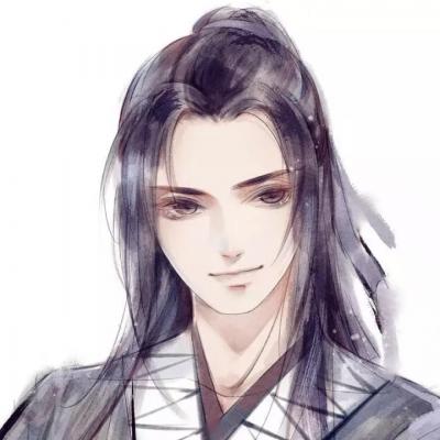 高清唯美的动漫古风情侣头像一对 二次元古风情侣头像一男一女