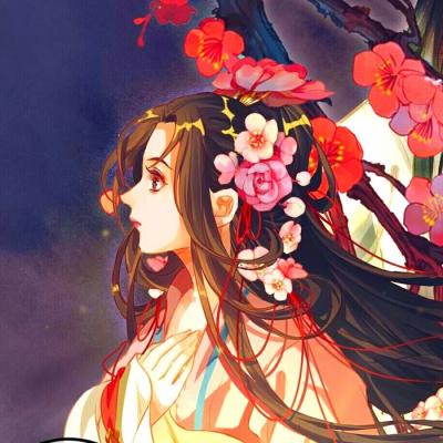 一男一女的古风情侣头像高清两张图片 情侣头像古风唯美一对