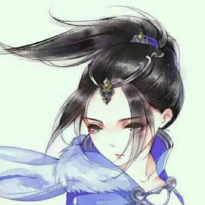 一男一女的古风情侣头像高清两张图片 情侣头像古风唯美一对