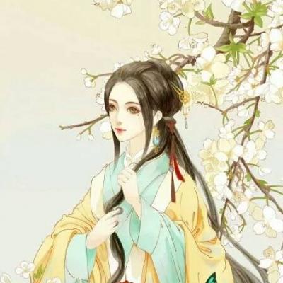 一男一女的古风情侣头像高清两张图片 情侣头像古风唯美一对