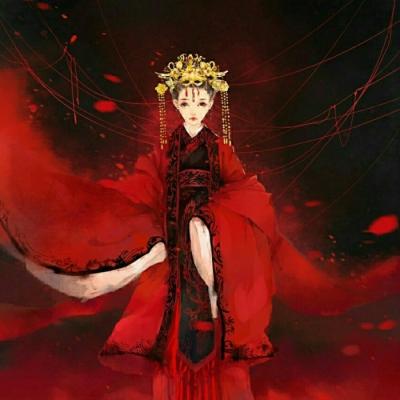 一男一女的古风情侣头像高清两张图片 情侣头像古风唯美一对