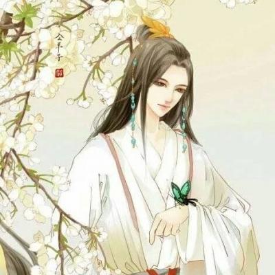 一男一女的古风情侣头像高清两张图片 情侣头像古风唯美一对